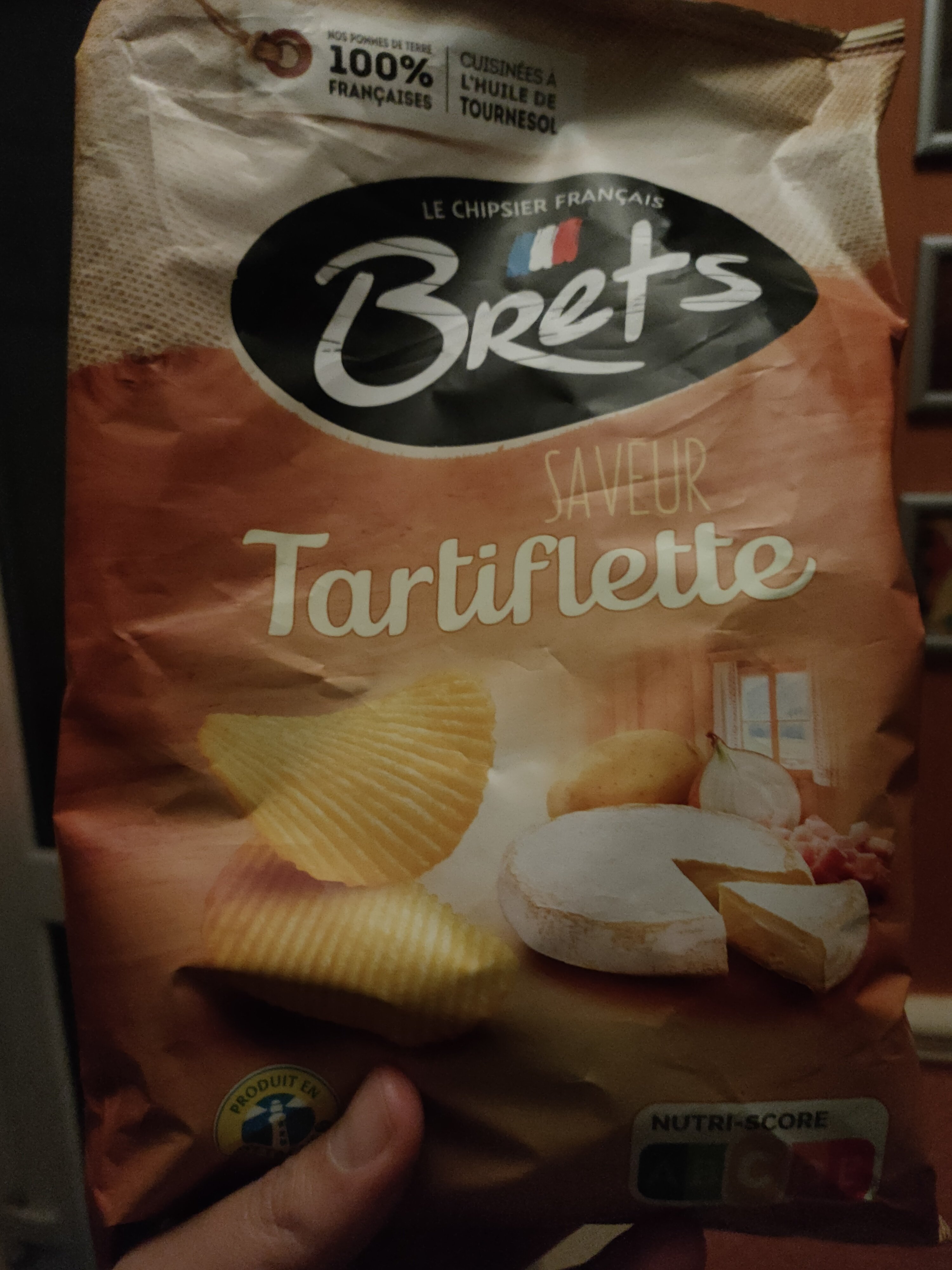 Brets - Tartiflette Potato Chips, 125g (4.4oz) Bag