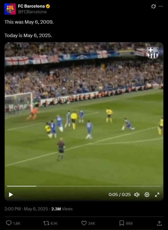 Screenshot2025-05-07at00-56-34FCBarcelonaonXThiswasMay62009.TodayisMay62025.https__t.co_RSTFaCc10u_X.thumb.png.6fdf53ca099bb39aab2ad31e4b47c892.png